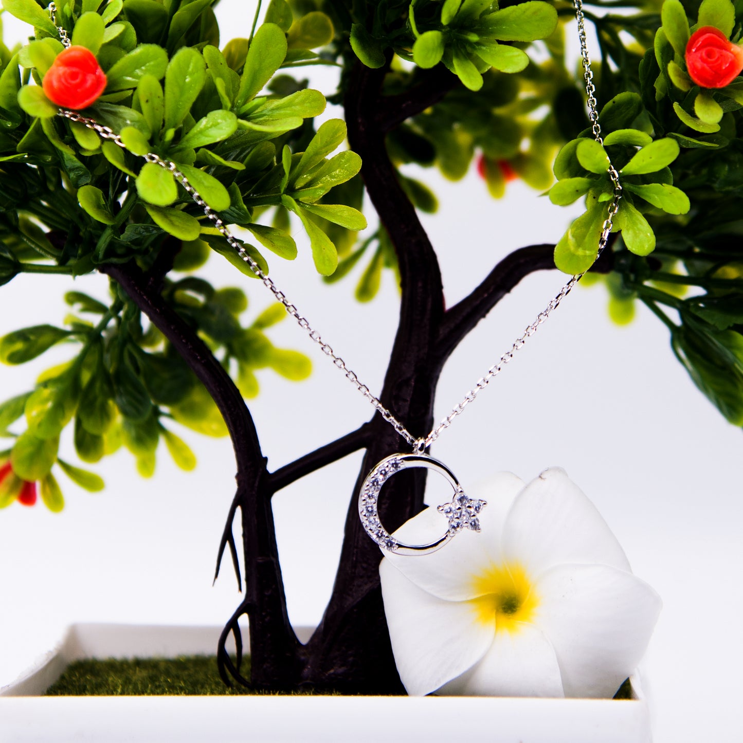 Moon Star(chain with pendant)