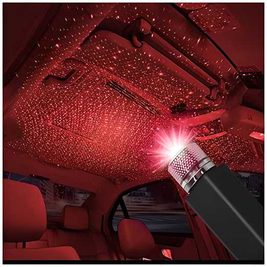 Star Lamp USB Car Star Ceiling Light