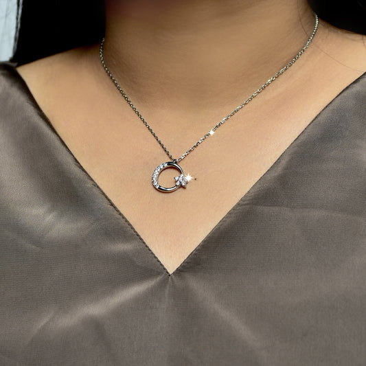 Moon Star(chain with pendant)