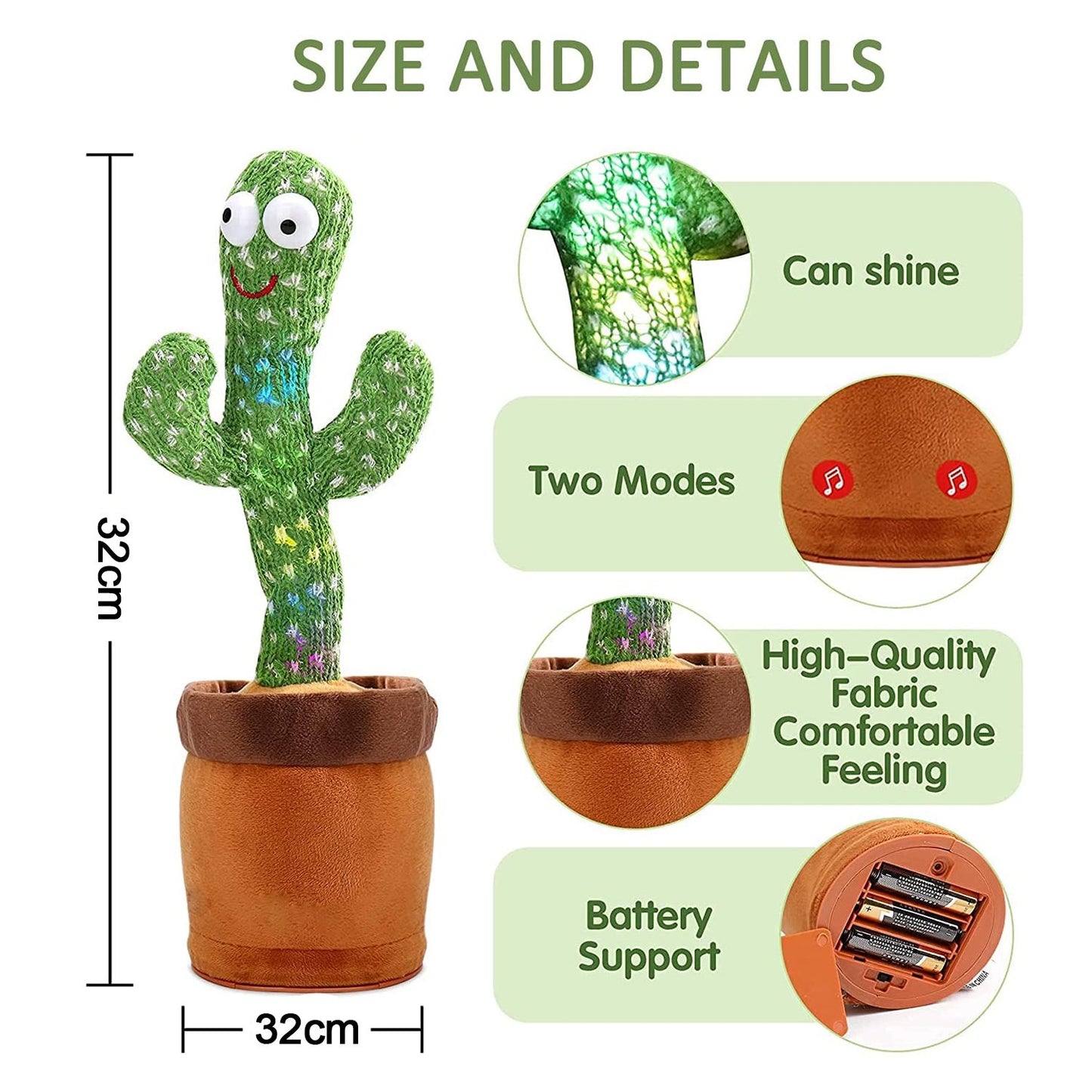 8047 Dancing Cactus Toy