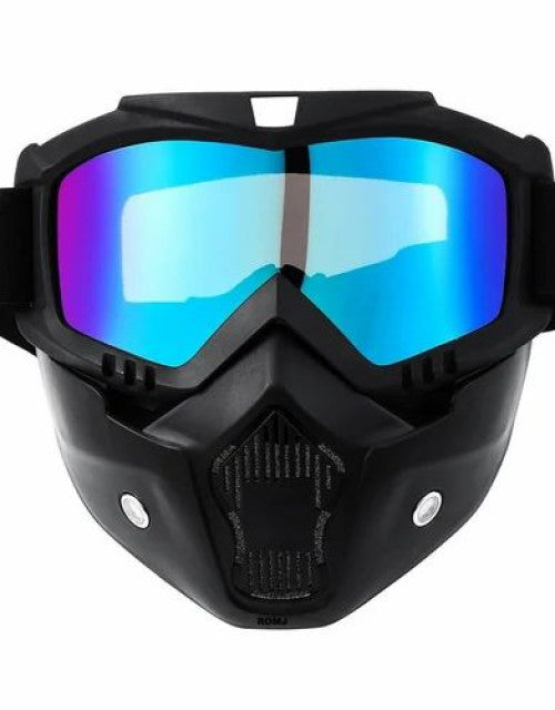 Rapid Motorcycle Goggle Face Mask, Polythene Bag