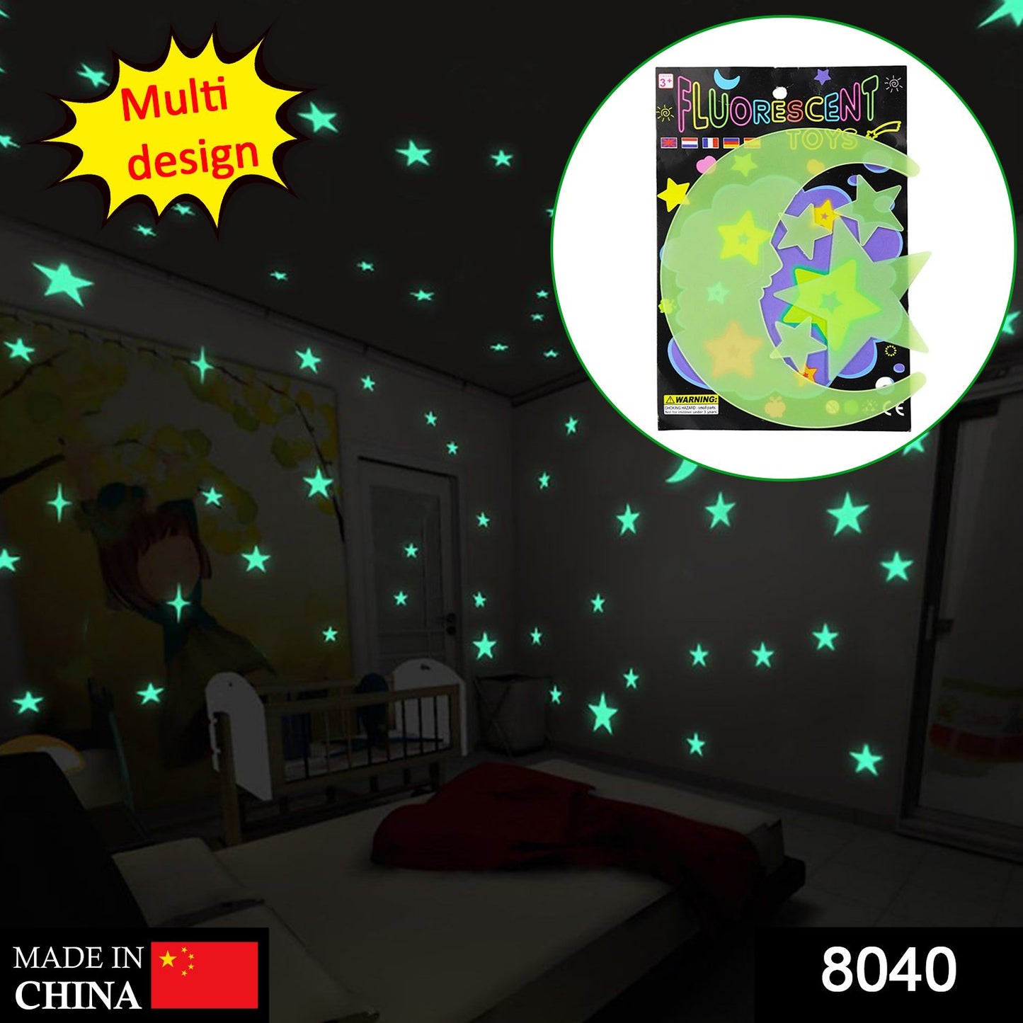 8040 Fluorescent Luminous Board With Light Fun And Developing Toy